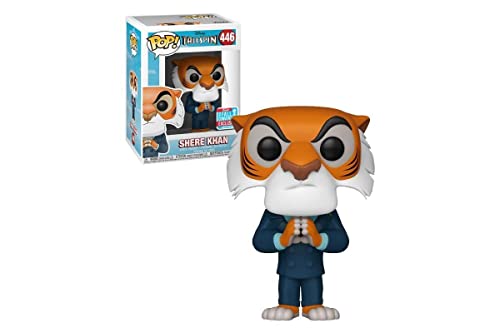 Funko Pop! Disney Tale Spin Shere Khan Plotting With Hands Together Fall Convention Exclusive Figure