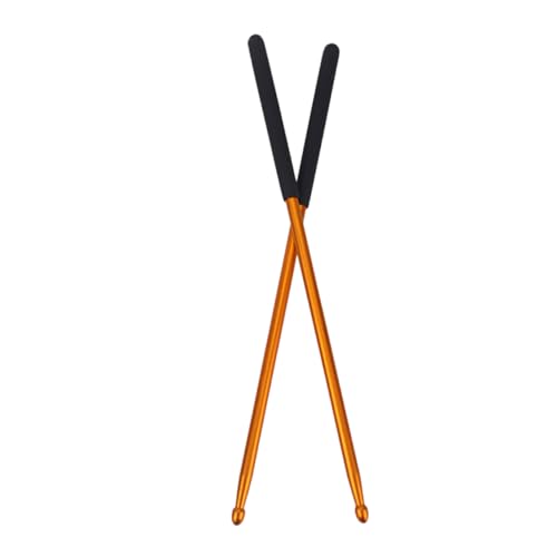 Baquetas de aleación de aluminio W121 antioxidadas para ejercicios de batería, compatibles con pads de batería, accesorios de percusión ligeros para bateristas miniatura 1