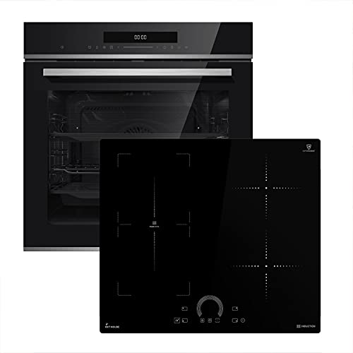 Cuisinière : Four encastrable de 60cm + plaque à induction de