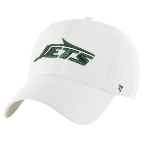 Gorra Ajustable Blanca New York Jets para Hombre miniatura 1