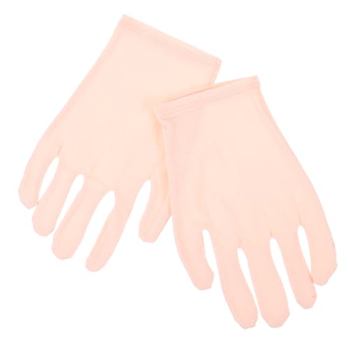 NOLITOY Moisturizing Spa Gloves for Dry Hands Overnight Moisturizing Care Gloves Fingerless for Women Men