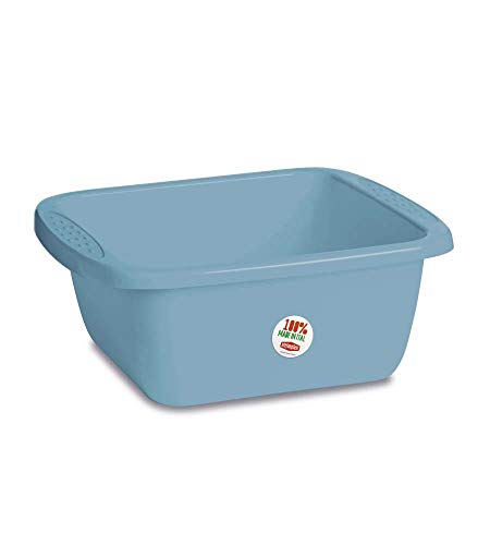 Stefanplast Barreño rectangular Primavera 17 l col. azul paraíso
