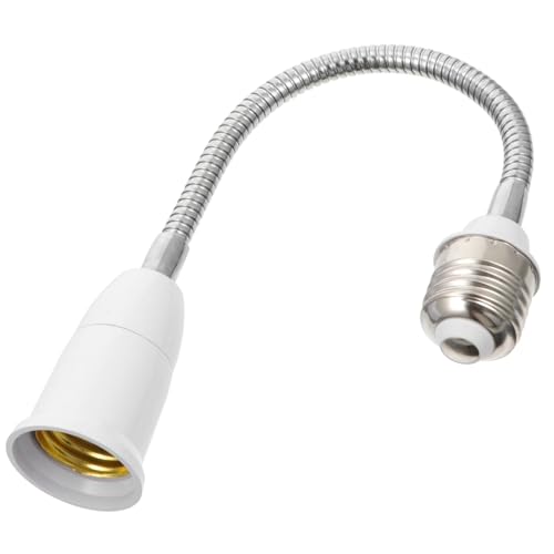 Luxshiny からへの耐熱フレキシブルライトソケット延長アダプター 屋内用照射対応電球ホルダー照明器具変換ソケット