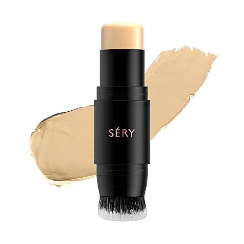 Image of SERY Fix 'N' Matte Click, Buildable Coverage, Instant Hydrating Light Weight Texture, Suitable for All Skin Types Foundation Stick - Ivory, 7.5gms