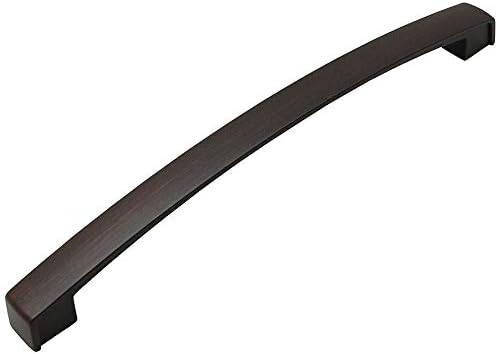 Cosmas 15 Pack 616-192ORB Oil Rubbed Bronze Modern Cabinet Hardware Arch Handle Pull - 7-1/2 Inch (192mm) Hole Centers