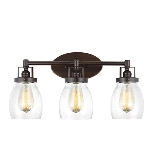 Image of Generation Lighting 4414503EN7-710 Belton Three - Light Wall /Bath Vanity Style Fixture, Bronze