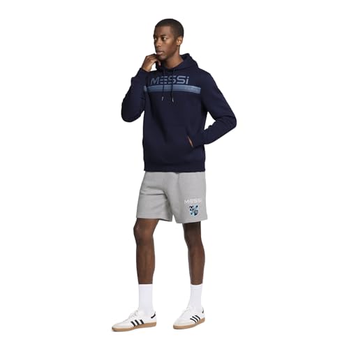 mens Lifestyle Logo Hoodie, Pullover Sweatshirt With Drawstring, Comfortable Fit3