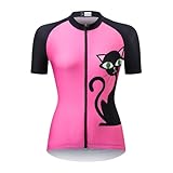 UGLY FROG 2026 Cycling Jersey Women Short Sleeve,Shirts for Women Biking Tops Breathable Top with 3 Pockets