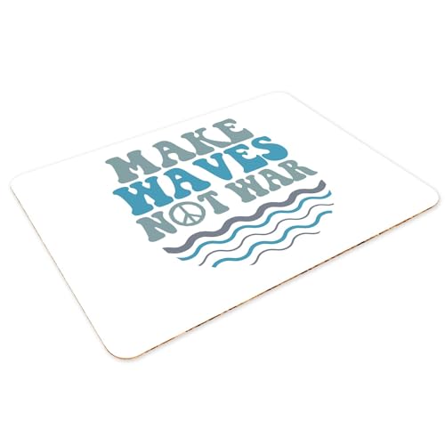Set de table liège Make Waves Not War pour une ambiance cosy