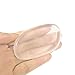 2 Pack Silicone Makeup Sponge [Washable] Premium Quality - Gel Foundation Makeup and Puff BB - Best Silisponge Cosmetic Beauty Tools Blender [Clear]