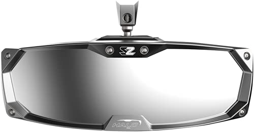 Seizmik Halo-RA Billet Rear View Mirror for Polaris Pro-Fit Header Panel UTV Models | Compatible with Select Polaris Ranger 500, 570, 900, 1000, 1000 XP UTV SXS Models