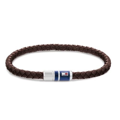 Tommy Hilfiger Jewelry Pulsera de Cuero Trenzado para Hombre Color Marrón - 2790295