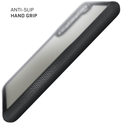 Image of Ghostek Covert Galaxy S23 Case Clear with Military Grade Shockproof Protection, Non-Slip Grip, Protective Silicone Phone Cover Designed for 2023 Samsung Galaxy S23 (6.1 inch) (Black)