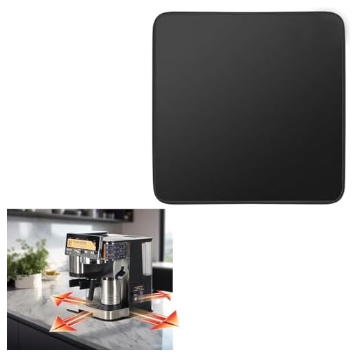 Sliding Mat for Ninja Luxe Café Espresso Machine & ES601 – Anti-Slip, Easy to Clean, Durable Pad for Ninja Luxe Pro, Café Luxe, Espresso Accessories, Protects Countertop