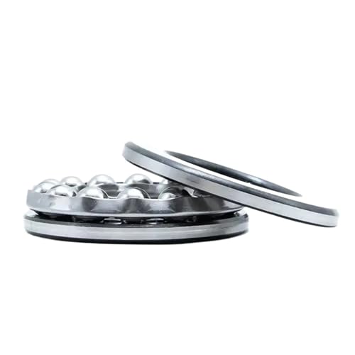 Butée à billes 51102 roulement axial 15x28x9mm de rechange pour axe rotatif - 3