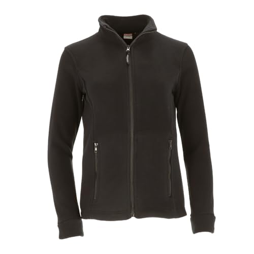 Forro polar mujer entallado de 300g/m² con cremallera completa