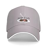 AIETPOIJ Gorras de béisbol Filetes descuidados ¡Slop It Up! Gorra Gorra de béisbol Playa Moda Playa Golf Sombrero Mujeres Hombres