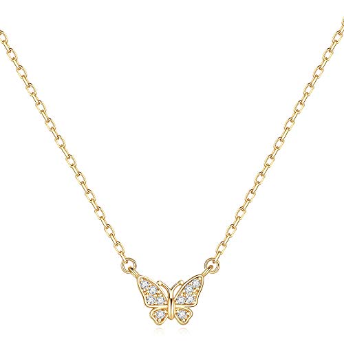 Gold Butterfly Necklaces for Women Girls - Gold Butterfly Pendant Necklace for Women Girls Butterfly Necklace Best Bridesmaid Gifts Bride Gifts Dainty Butterfly Necklace for Women Girls Gold Butterfly Necklaces for Women Girls - Gold Butterfly Pendant Necklace for Women Girls Butterfly Necklace Best Bridesmaid Gifts Bride Gifts Dainty Butterfly Necklace for Women Girls