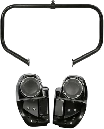 Pare-chocs de moto inférieur finition premium pour Touring Street Glide Road Glide 14-23