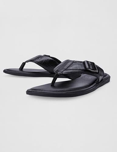 Image of Lee Cooper LC9115C Men's Genuine Leather Sandals | Sandals For Men | Cushioned Insole & Comfortable