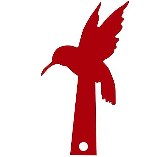 Bandiera universale per cassetta delle poste, posta creativa, senza attrezzi necessari, robusta e simpatica pianta, per cassetta delle poste, facile da montare, kit universale per bandiere (colibrì)