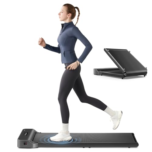 WALKINGPAD Z1 Foldable Walking Pad Treadmill for Home Office, Under Desk Treadmill with Adaptive Speed Control, Compact Design for Small Spaces, No Assembly Needed by WALKINGPAD - Used condition - US$265.04