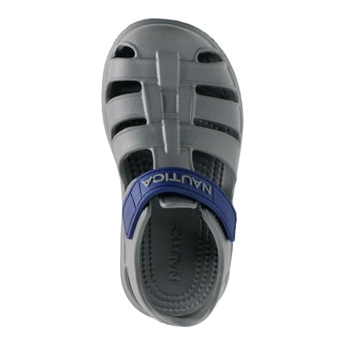 Nautica Kids Closed-Toe Outdoor Sport Casual Sandals - Lightweight, Comfortable Eva Toddler Play Water Shoe -Splashest|Boy - Girl (Little Kid/Toddler)4