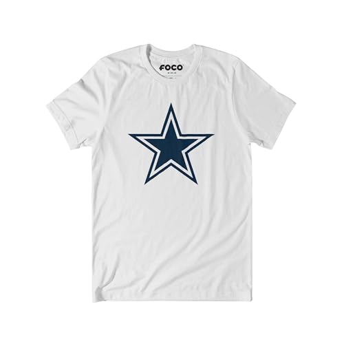 Image of FOCO Men's NFL Team Primary Logo Black Short Sleeve T-Shirt