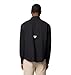 Columbia Men's PFG Backwater Long Sleeve Shirt, Black, Medium