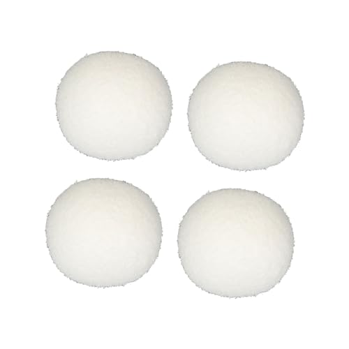 TOPINCN 4 Pack Scum Eliminating Balls,Hot Tub Scum Sponge Absorber Eliminating Ball for Pool Spas Swimming