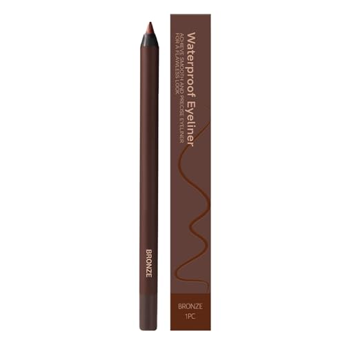 Lápiz Delineador de Ojos - Doble Función Impermeable Antimanchas Lápiz - Maquillaje Resistente Al Agua Para Viajes Natación Y Fiestas
