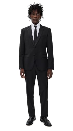 BOSS Mens Hugo Two Piece Tuxedo Black XL