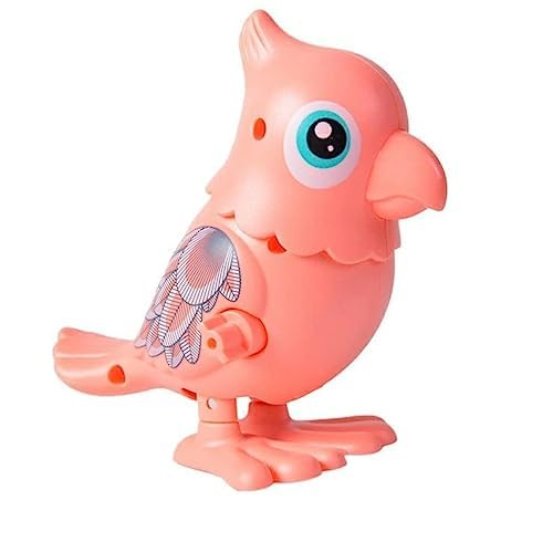 Buy IndusBay® Key Operated Jumping Hopping Parrot Bird Wind up Flipping