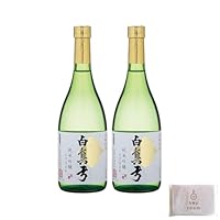 蒲酒造 白真弓 純米吟醸 ひだほまれ 720ml 2本 日本酒 純米酒 冷酒 やや甘口 贈り物 ギフト