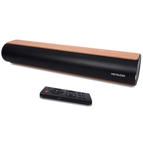 EXRHAPS Sound Bar for Smart TV,50W Soundbar with Bluetooth/ARC/Optical/AUX Connect,