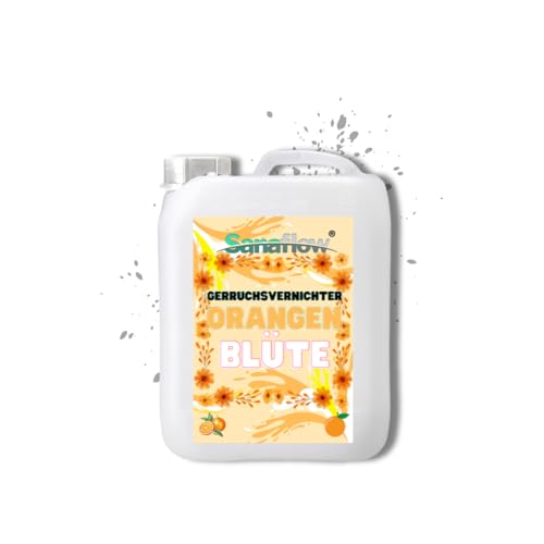 5L Geruchsspray gegen Tiergeruch – Orangenblüte, neutralisiert effektiv mit Duft