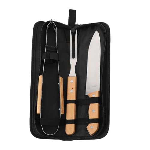 Set de herramientas para barbacoa BESPORTBLE acero inoxidable miniatura 1