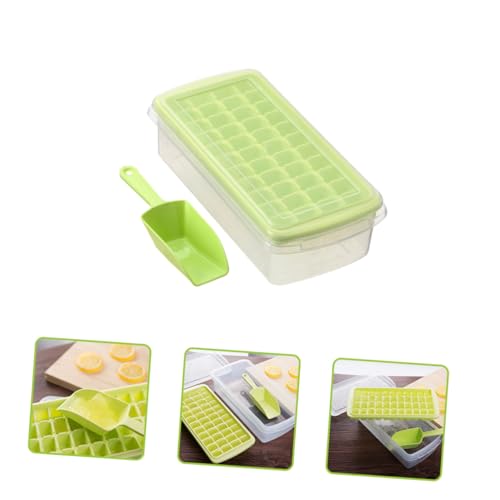 Molde para cubitos de hielo con tapa y cuchara miniatura 4