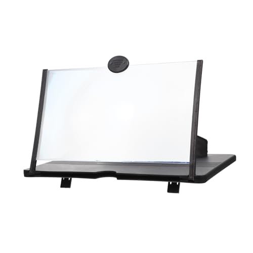 Lupa para Teléfono Móvil Soporte Duradero de ABS Amplificador de Pantalla Portátil