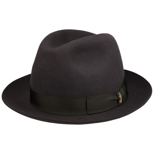 Fedora Borsalino Georgio chapeau en feutre idéal pour vos sorties en automne et hiver