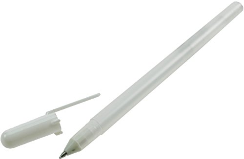 Sakura SAK37819 Basic – Bolígrafo de tinta de gel, color blanco