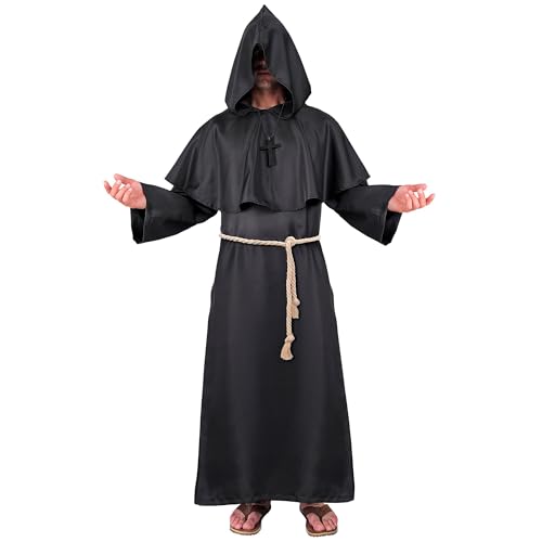 W WIDMANN MILANO Party Fashion - Costume de moine noir