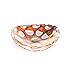 YourMurano - Murano Glass Plate for Home Decor, Authentic Made in Italy Glass Artwork, Handmade Glass Centerpiece, Orange Plate