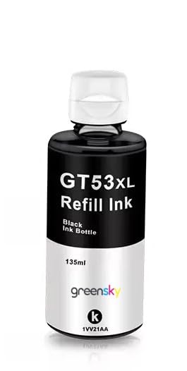 GT53 135ml Compatible Refill Ink for HP GT 5810, 5820, 5821, 310, 315, 319, 415, 419, 410 Printer - Compatible with GT51,GT52 Ink-picture-14