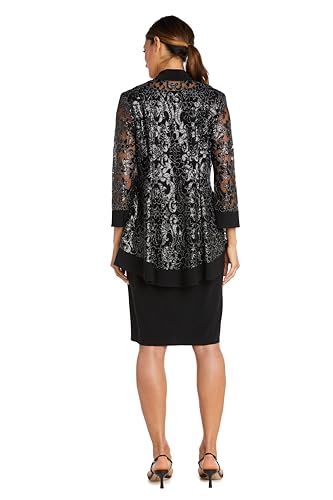 Image of R&M Richards Women's The Opulence Jacket Dress
