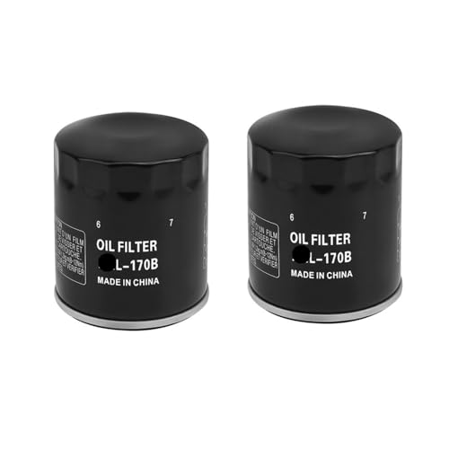 Filtro de aceite Sportster XL883 y FLHR Road King mantenimiento de motor de moto 2 uds