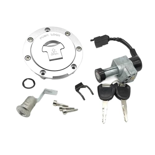 Bloqueo de tapa de tanque de combustible con sistema de seguridad para Honda CB190R