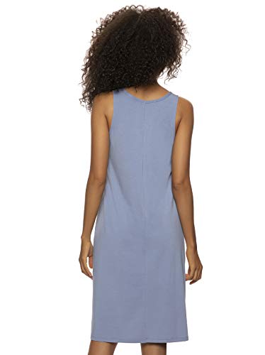 Felina | Cotton Modal Sleep Dress | 2-Pack (Country Blue Gray, Small) #TOP3