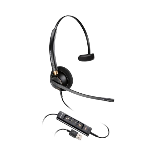 Casque centre d appel POLY EncorePro 515 USB-A/C isolez votre voix du bruit