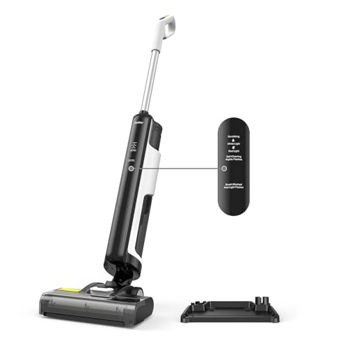 W12SE Aspirapolvere Lavapavimenti Senza Fili, Lavasciuga Lava e Aspira Pavimenti,